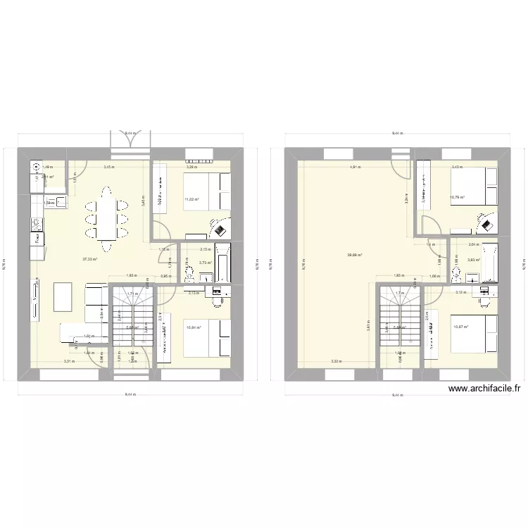 test111. Plan de 11 et 142 m² test111. Plan de 11 et 142 m²
