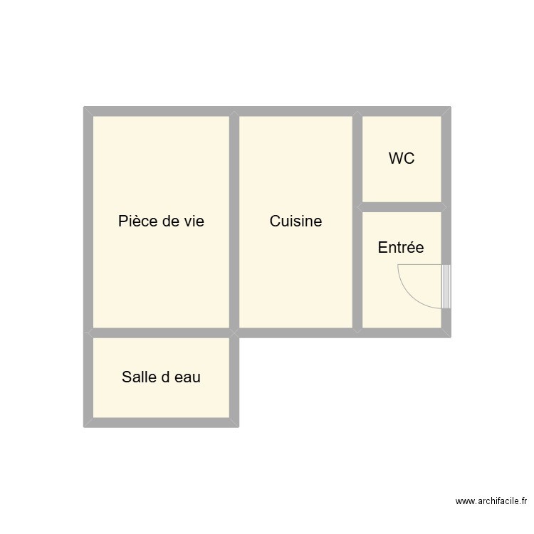 2506 INIZAN. Plan de 5 pièces et 10 m2