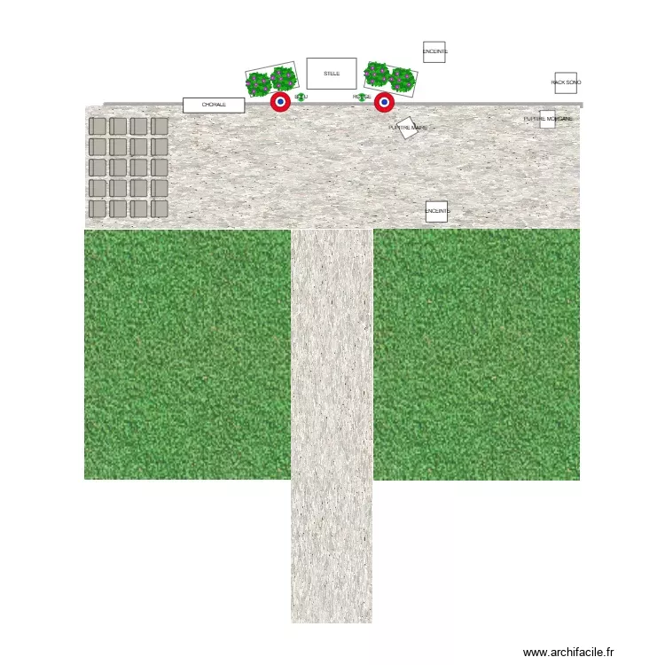 COMMEMO CHATEAUBRIAND. Plan de 