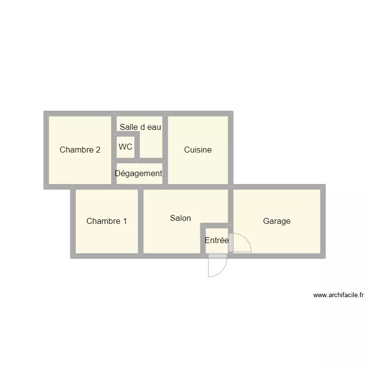 2410 LANDRIN. Plan de 