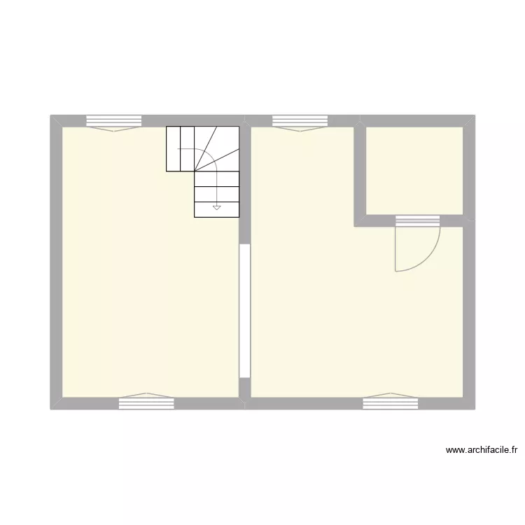 LEROUGE - LOUVIERS. Plan de 9  et 79 m²