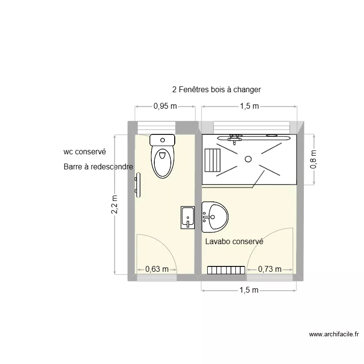 Pokropek après. Plan de Pokropek après. Plan de