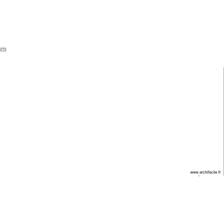 Maison Netto. Plan de 