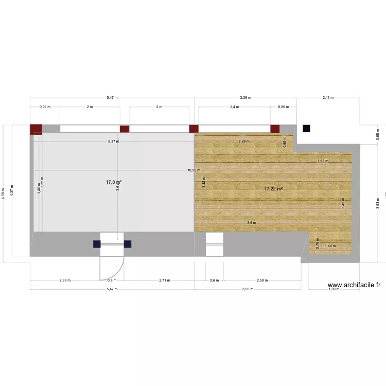Gardettes ATELIER 2. Plan de 2 Pièces et 35 m² Gardettes ATELIER 2. Plan de 2 Pièces et 35 m²
