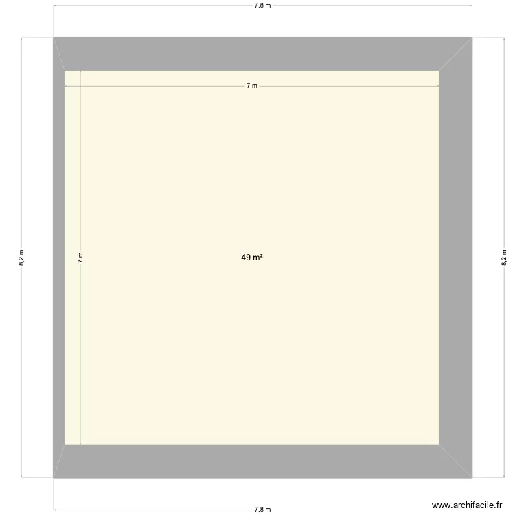 MTL_R+1. Plan de 1 et 49 m² MTL_R+1. Plan de 1 et 49 m²
