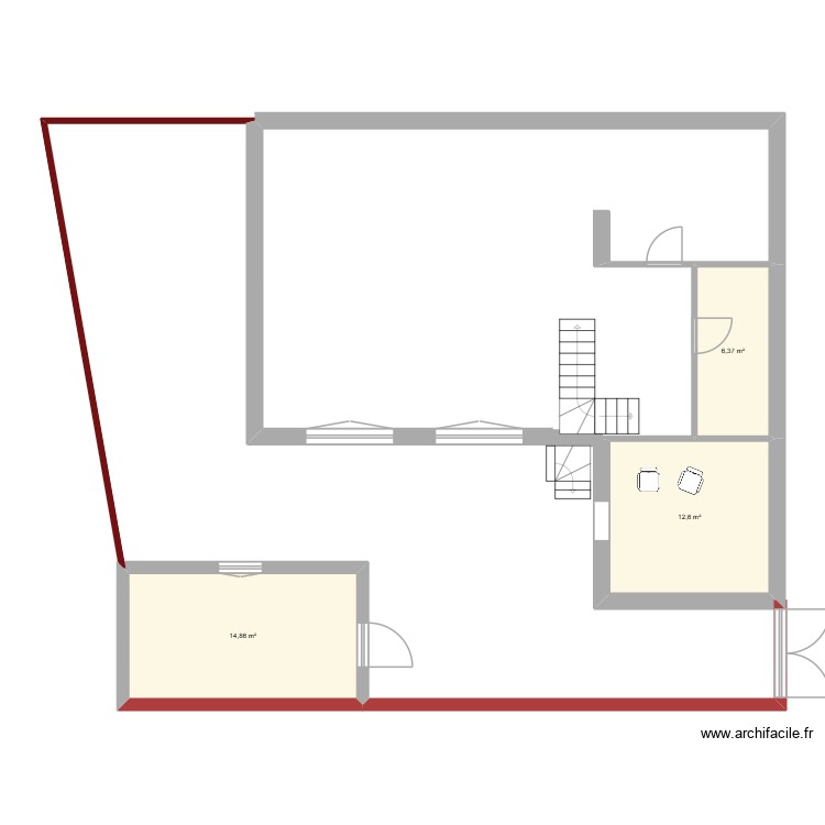 Varennes 3 - &eacute;tage. Plan de 0 pièce et 0 m2