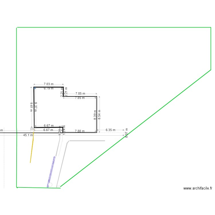 mamirolle210424. Plan de 1 pièce et 129 m2