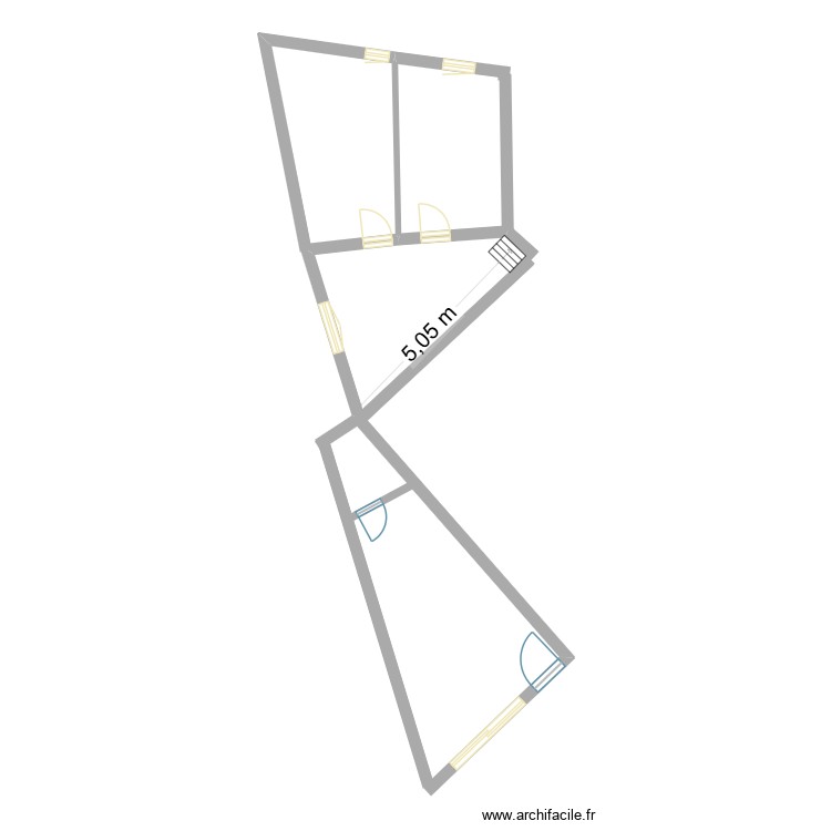 emprise cadastrale version 2. Plan de 0 pièce et 0 m2 emprise cadastrale version 2. Plan de 0 pièce et 0 m2