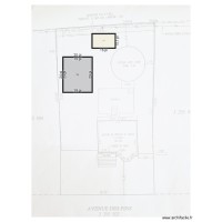 Plan localisation avec garage & cabanon