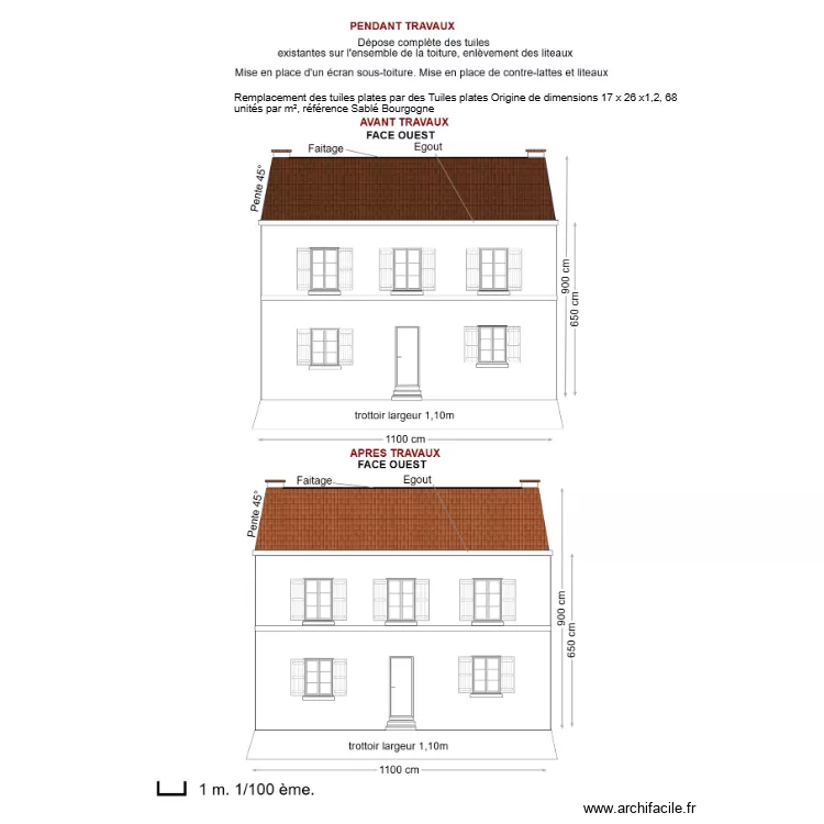 dp04 freville03. Plan de 