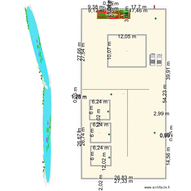 Chaum1v2. Plan de 5 pièces et 1692 m2
