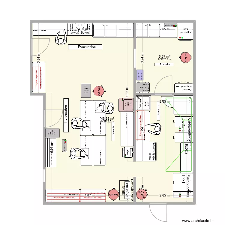 Wolfisheim version IFP. Plan de 2  et 57 m²
