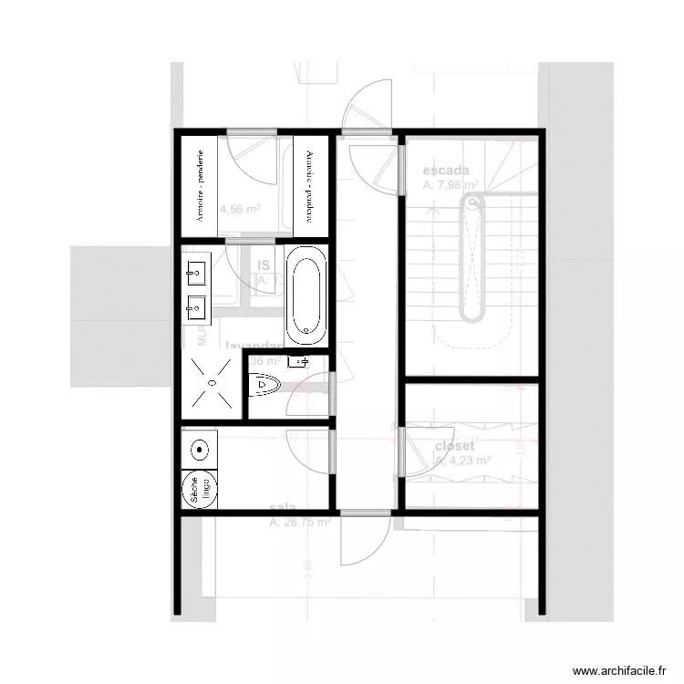 piso 2 ajuda. Plan de 