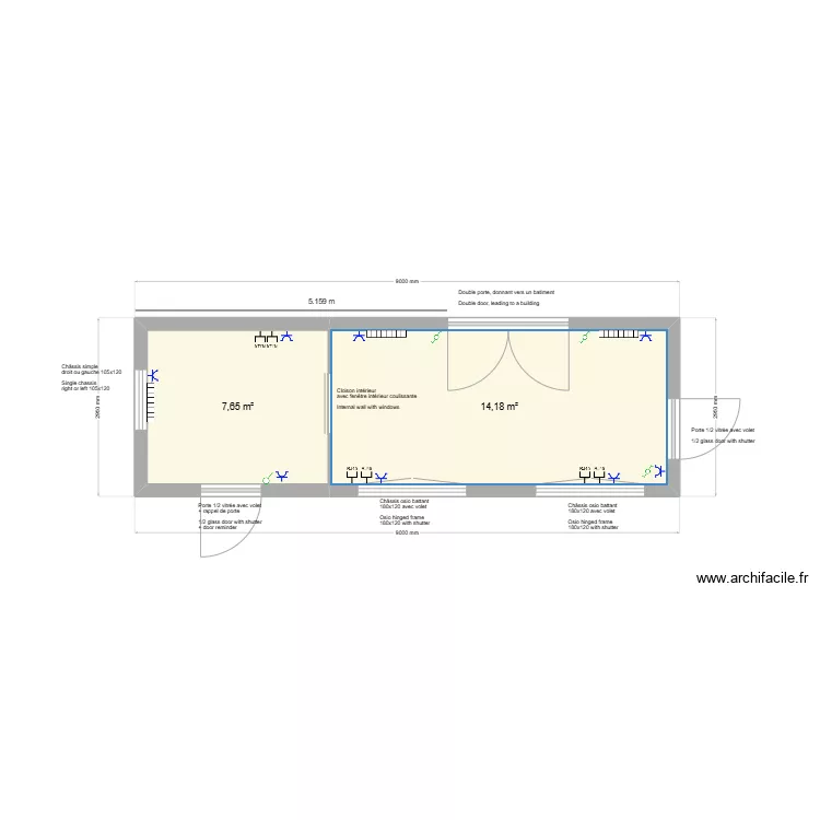 Swissport 9x3. Plan de 