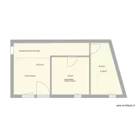 Partie entr&eacute;e chambre Auxonne