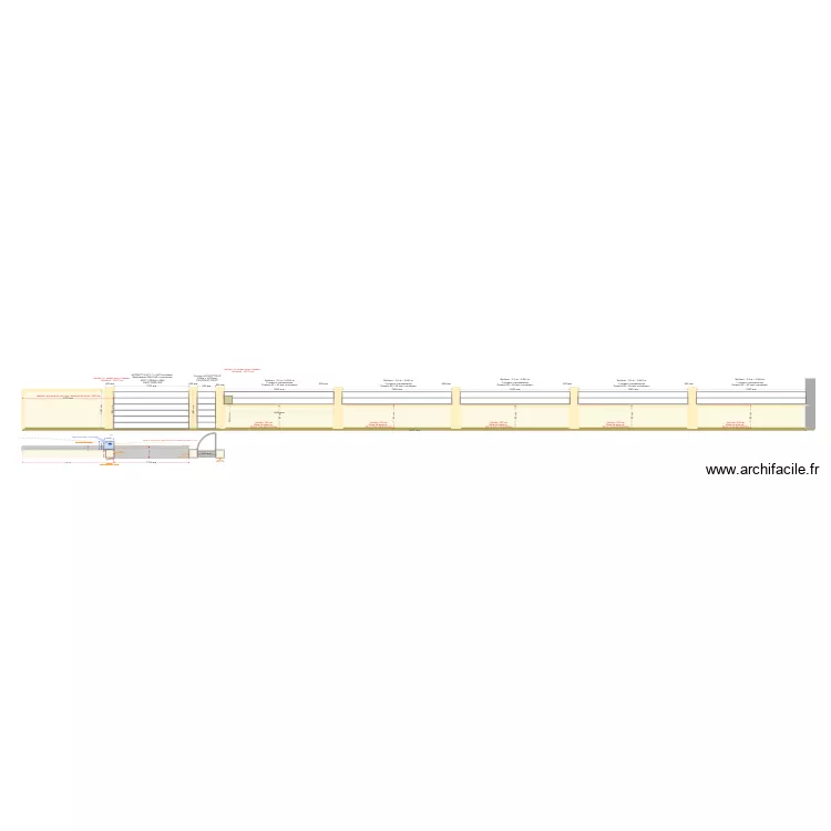 DEROUBAIX v.5. Plan de 6  et 37 m²