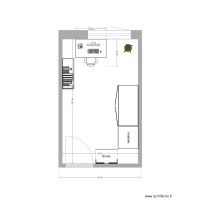 chambre vestiaire & bureau