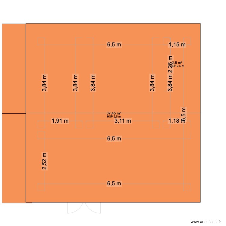 maison de victor 1. Plan de 5 pièces et 140 m2