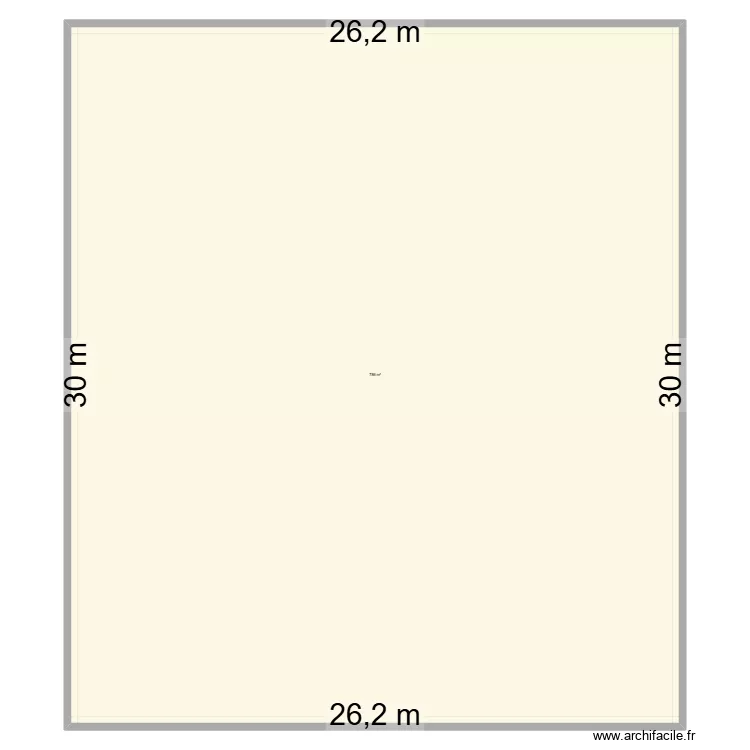 buc. Plan de 1  et 786 m²