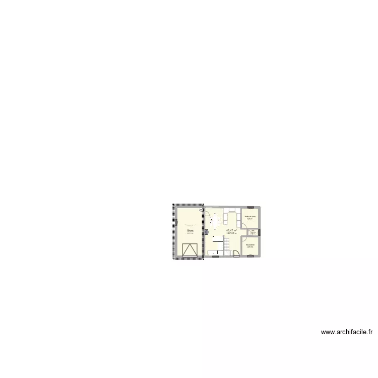 maison 2. Plan de 