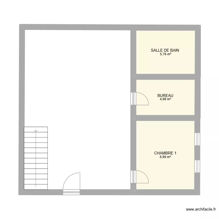plan maison. Plan de 3 et 19 m² plan maison. Plan de 3 et 19 m²