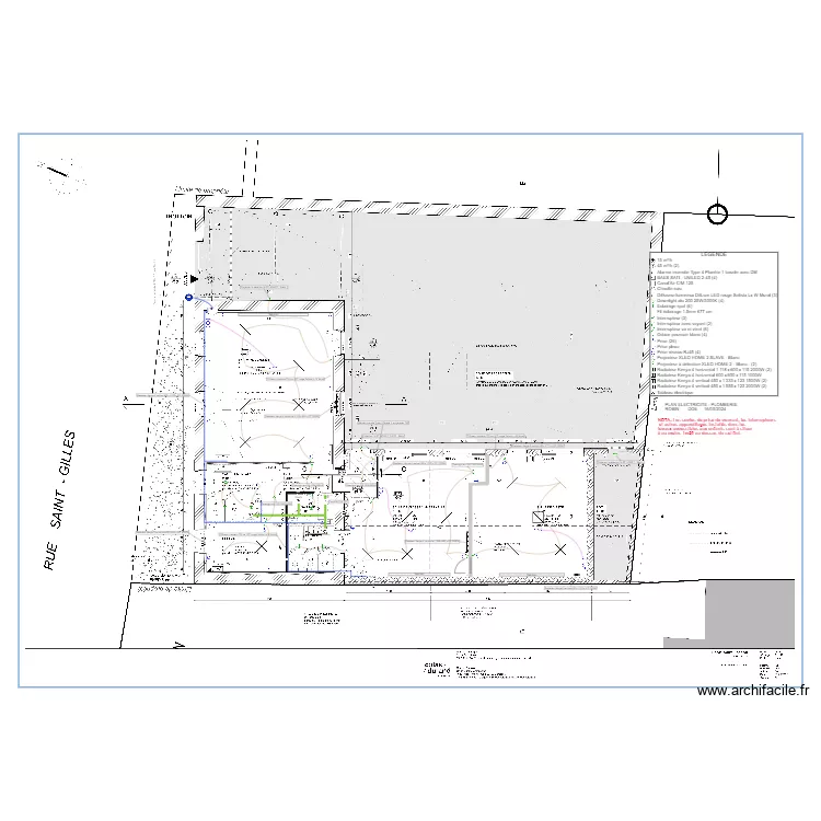 ECOLE ST DONAN. Plan de ECOLE ST DONAN. Plan de