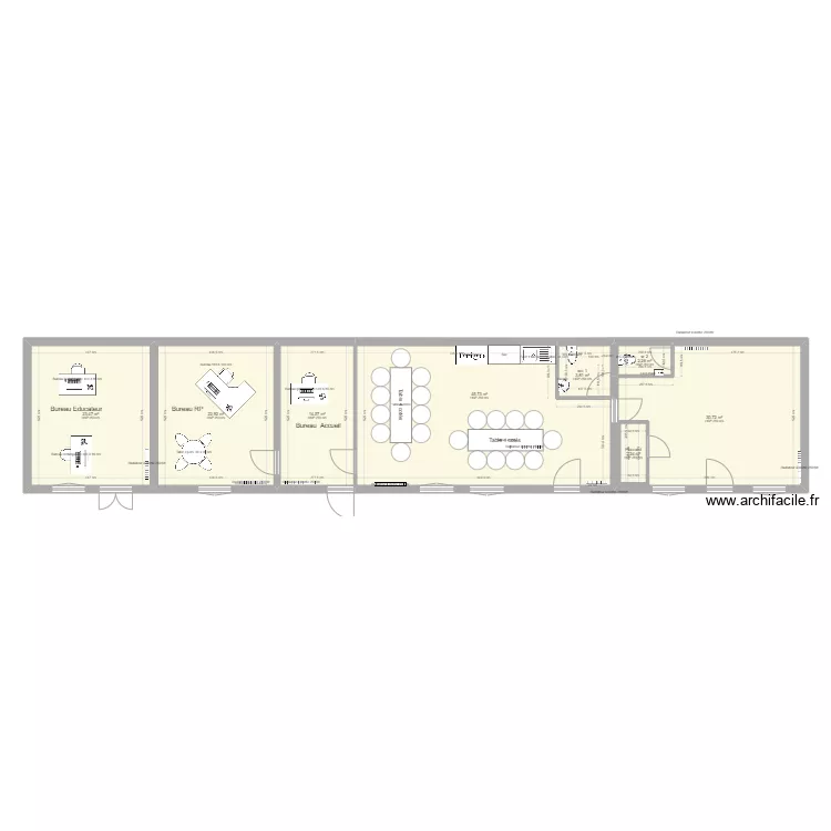 IME CLUB HOUSE r&eacute;nover. Plan de 