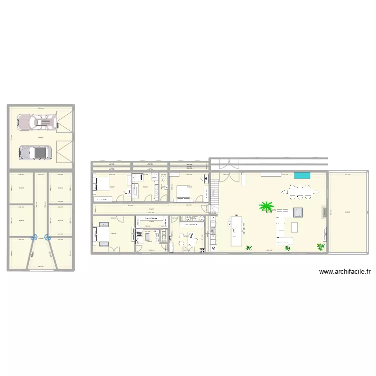 Villa Tarzan 20. Plan de 
