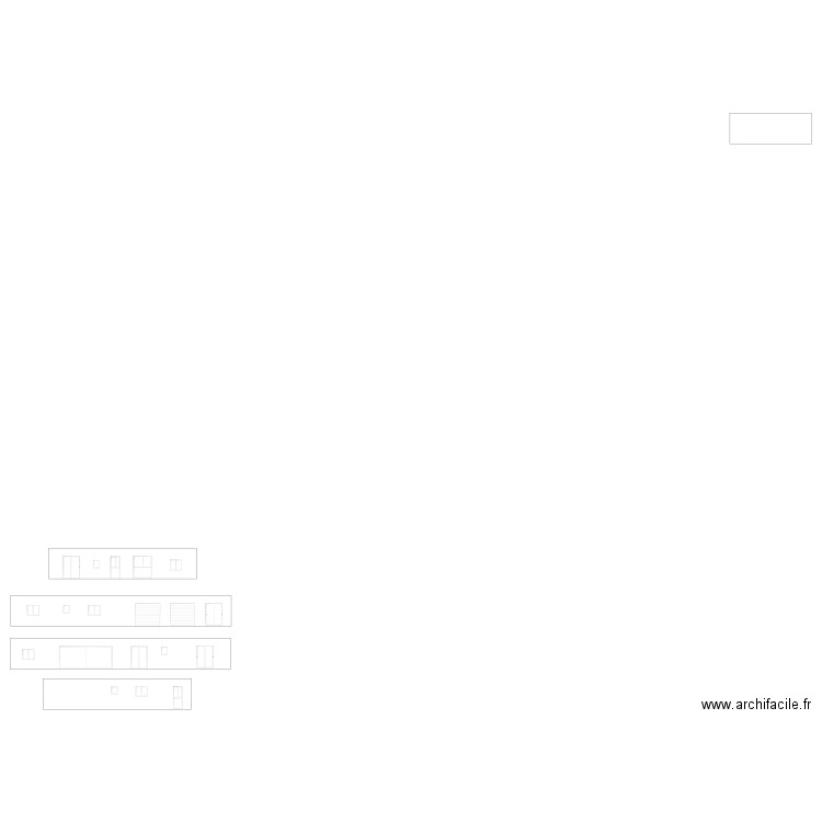 FACADE MAISON. Plan de 0 pièce et 0 m2