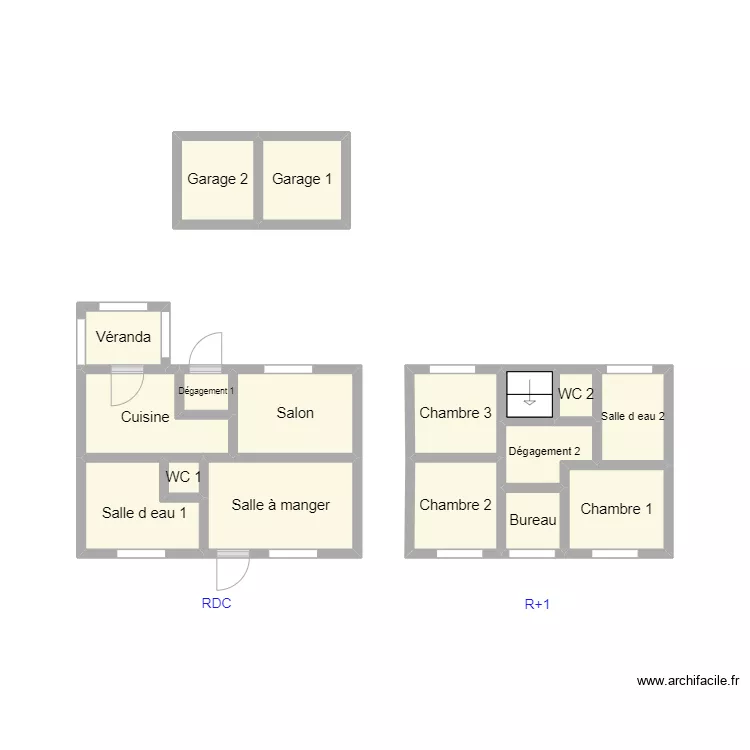 2410 LE COZ . Plan de 