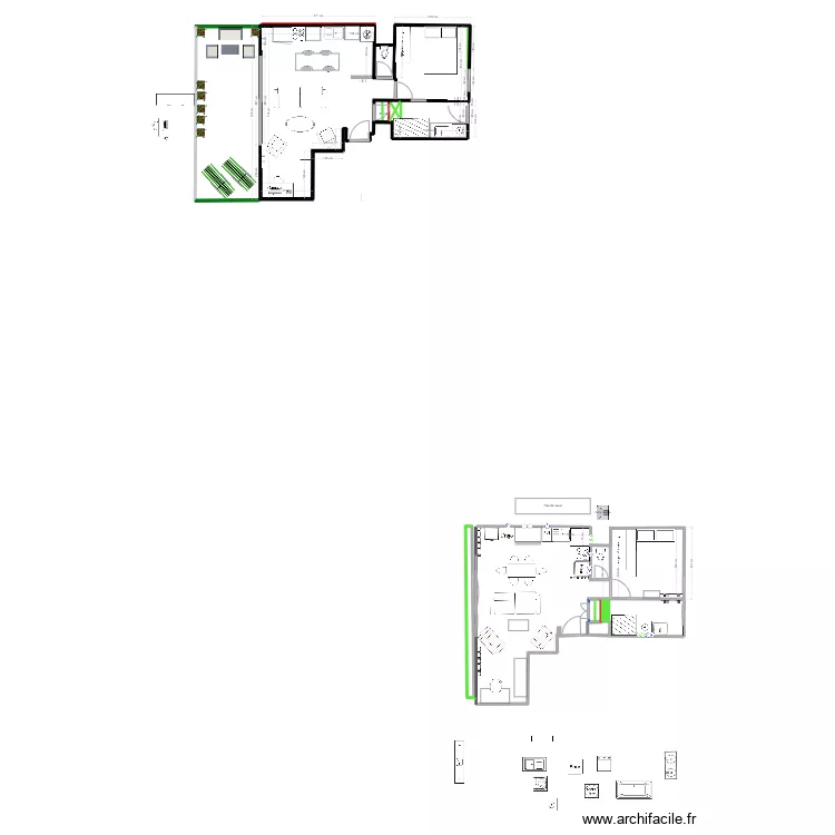 belle feuille . Plan de 