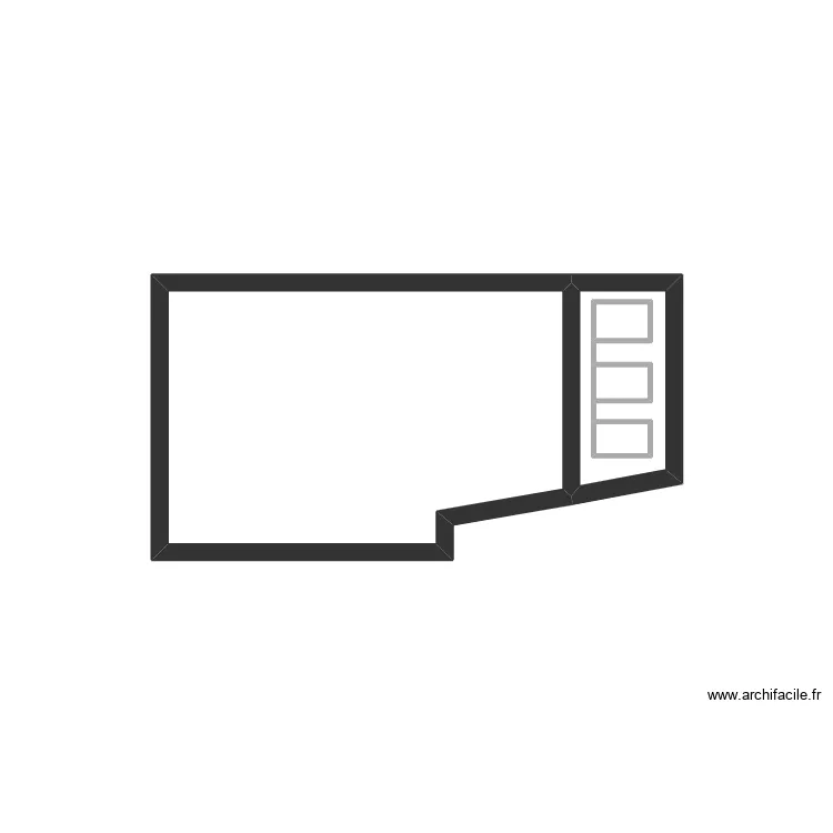 SCI LES LES 2 FRERES pc. Plan de 6  et 6 m²