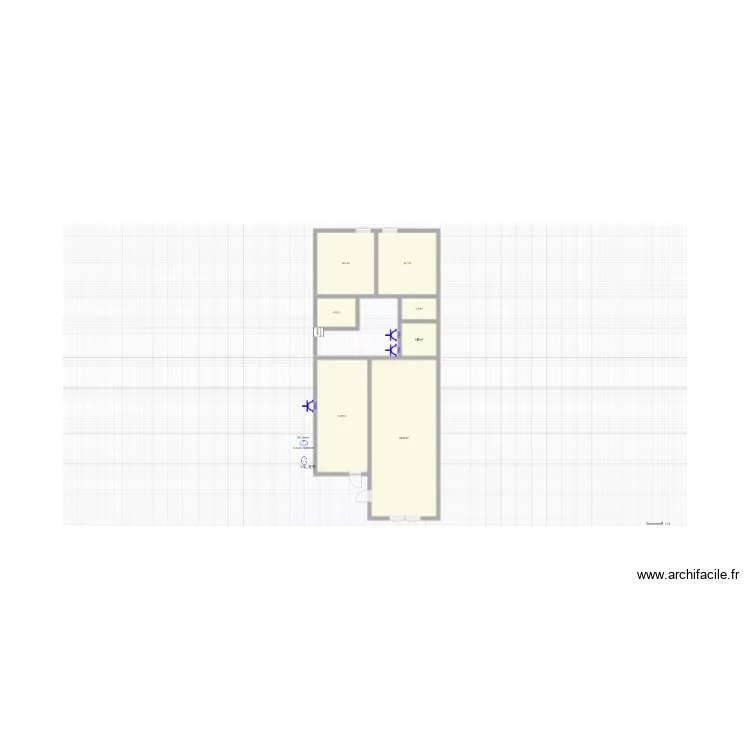 paul et clhoe. Plan de 