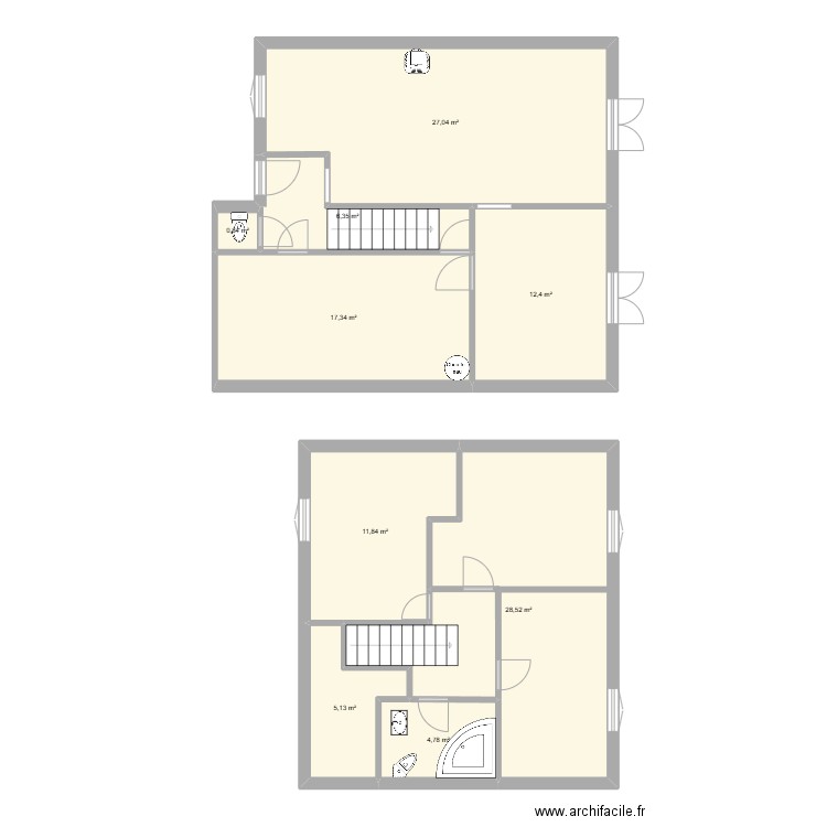 Yerville. Plan de 0 pièce et 0 m2