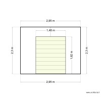 Fa&ccedil;ade Est existante