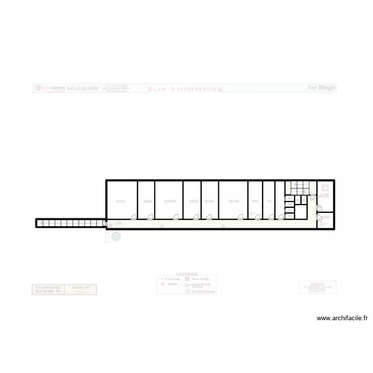 PLAN INTER HOPITAL etage 1. Plan de PLAN INTER HOPITAL etage 1. Plan de