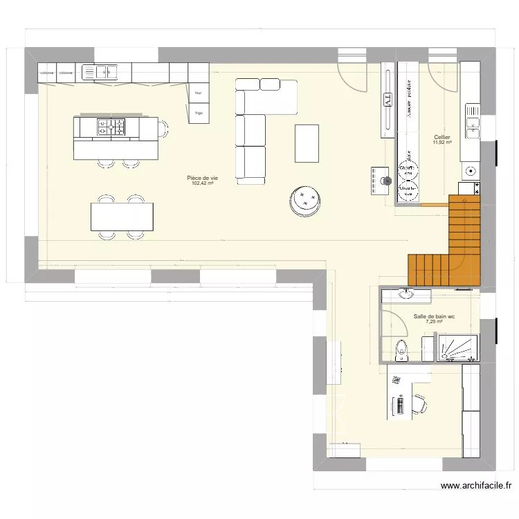maison sainte dode 2. Plan de 9  et 182 m²