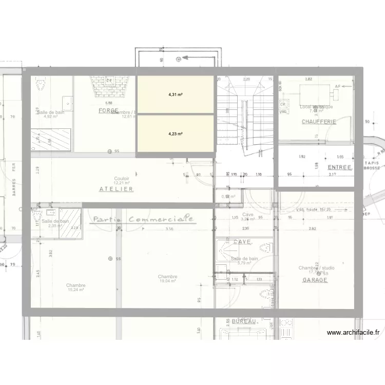 Gaillands tous les étages. Plan de 16 et 140 m² Gaillands tous les étages. Plan de 16 et 140 m²