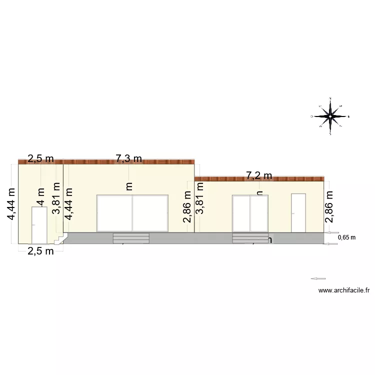 coupe fa&ccedil;ade 18 2 26 11 45. Plan de 