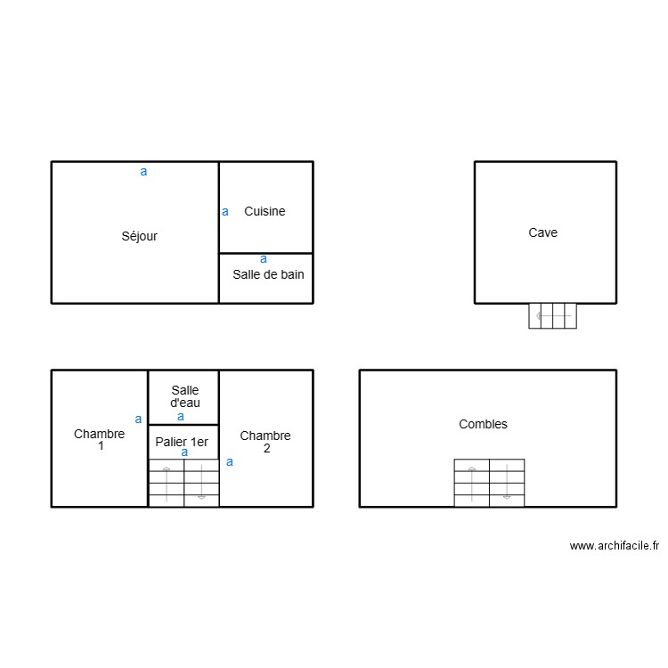 ROSPORDEN EVEN. Plan de 9 pièces et 48 m2