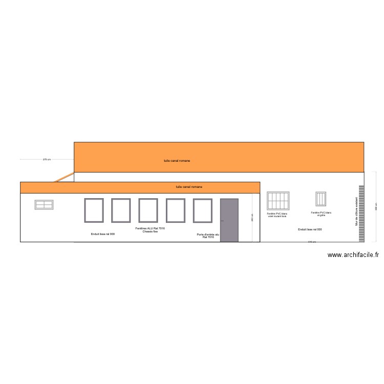 face est initiale. Plan de 0 pièce et 0 m2
