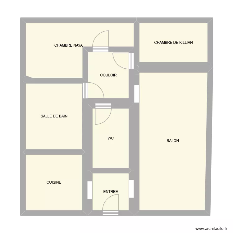 baguy. Plan de 8 et 71 m² baguy. Plan de 8 et 71 m²