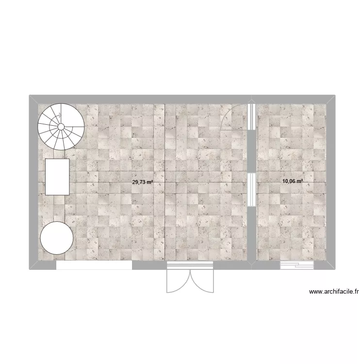 régale toi. Plan de 2 Pièces et 40 m² régale toi. Plan de 2 Pièces et 40 m²