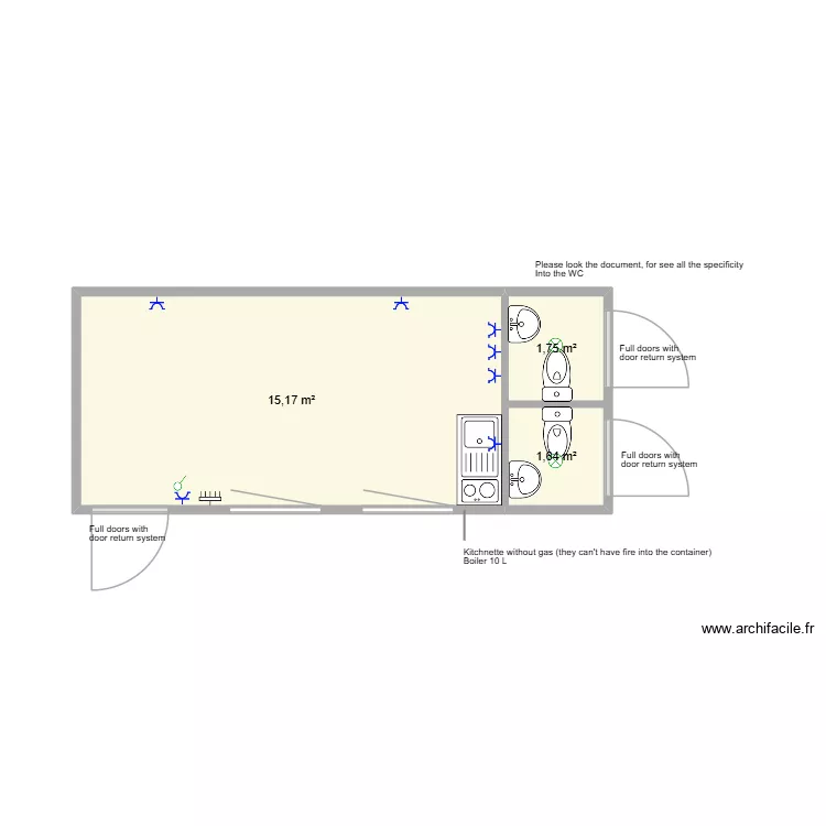 Stib BXL 700x300. Plan de 3 et 19 m² Stib BXL 700x300. Plan de 3 et 19 m²