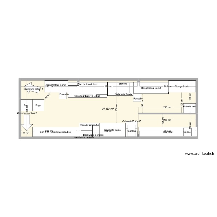 Plan montreux jazz 2024 1. Plan de 1 pièce et 25 m2