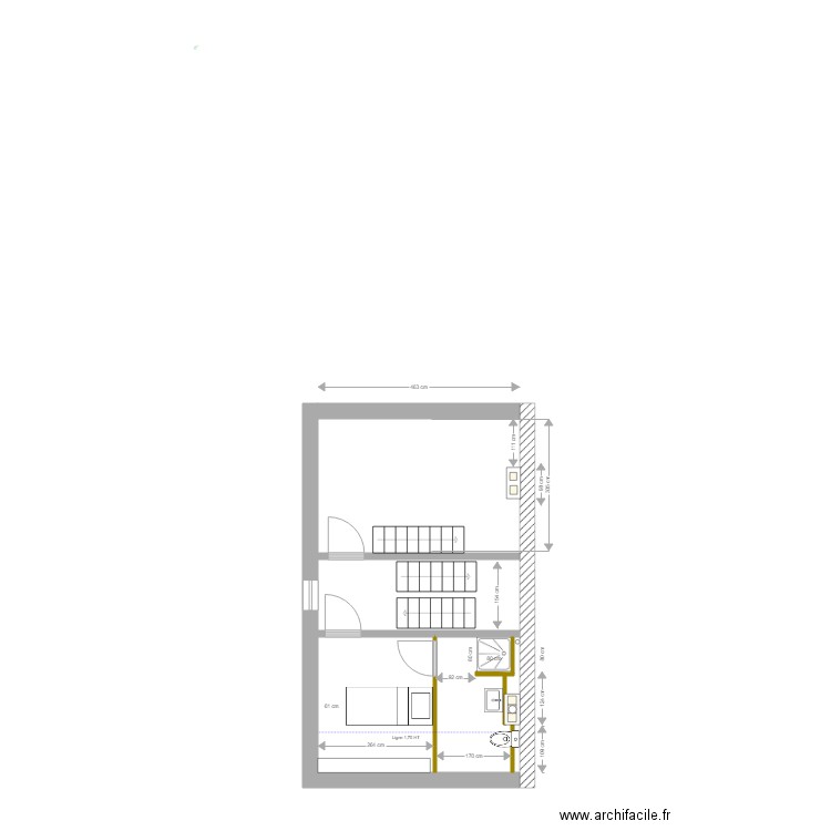 + 2  HVAC SANITAIRE                                                                           . Plan de 0 pièce et 0 m2