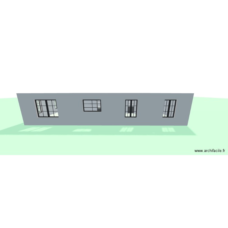 Maison projet. Plan de 7 pièces et 137 m2