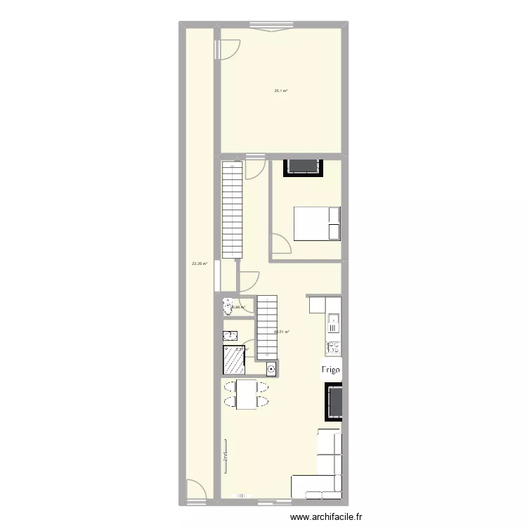 Lim. Plan de 5 pièces et 118 m² Lim. Plan de 5 pièces et 118 m²