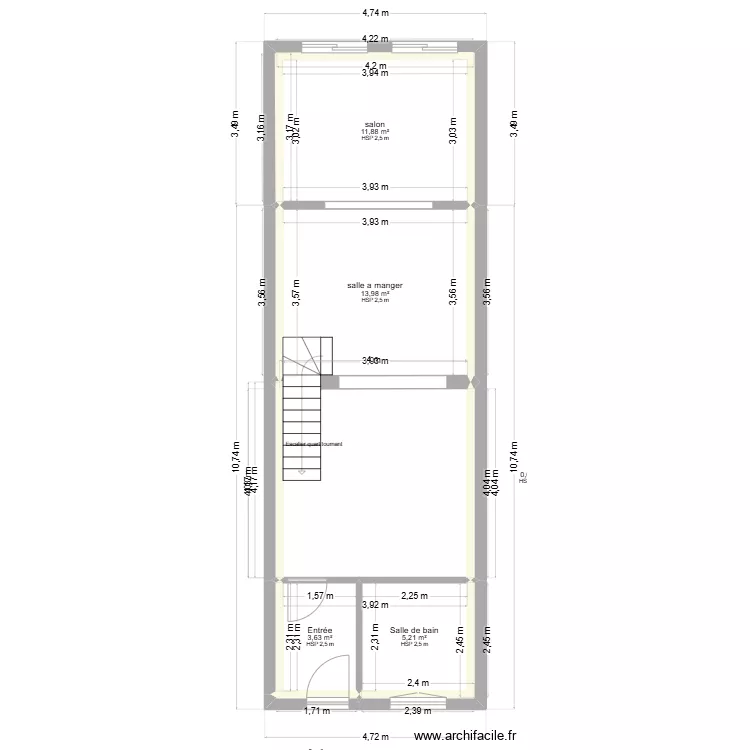 rdc loiseleux. Plan de 