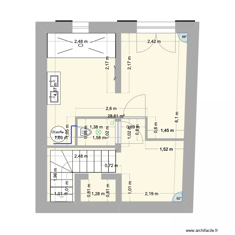 RDC bethmale 1. Plan de 
